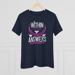 Within The Covers Of The Bible Are The Answers For All The Problems Men Face, Women's Premium Tee
