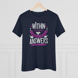Within The Covers Of The Bible Are The Answers For All The Problems Men Face, Women's Premium Tee
