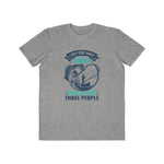 I Only Care About Fishing And Maybe Three People, Men's Lightweight Fashion Tee