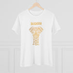 Gold Holistic Elephant, Women's Premium Tee