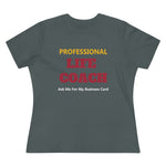 Professional Life Coach, Women's Premium Tee