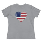 I Heart America, Women's Premium Tee