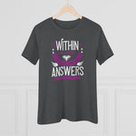 Within The Covers Of The Bible Are The Answers For All The Problems Men Face, Women's Premium Tee