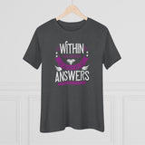 Within The Covers Of The Bible Are The Answers For All The Problems Men Face, Women's Premium Tee