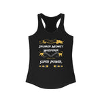 I Am A Drunken Monkey Whisperer, Women's Ideal Racerback Tank