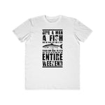 Give A Man A Fish...., Men's Lightweight Fashion Tee