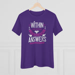 Within The Covers Of The Bible Are The Answers For All The Problems Men Face, Women's Premium Tee
