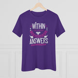 Within The Covers Of The Bible Are The Answers For All The Problems Men Face, Women's Premium Tee