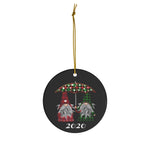 Elves Under The Umbrella 2020, Ceramic Ornaments