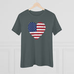 I Heart America, Women's Premium Tee