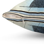 Lighthouse, Spun Polyester Square Pillow