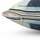 Lighthouse, Spun Polyester Square Pillow