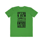 Give A Man A Fish...., Men's Lightweight Fashion Tee