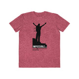 Impossible Is...., Men's Lightweight Fashion Tee
