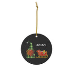 Elf & Sleigh 2020, Ceramic Ornaments
