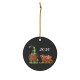 Elf & Sleigh 2020, Ceramic Ornaments
