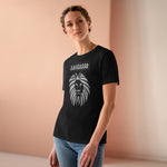 Silver Holistic Lion, Women's Premium Tee