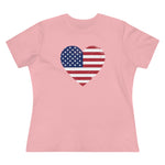 I Heart America, Women's Premium Tee