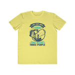 I Only Care About Fishing And Maybe Three People, Men's Lightweight Fashion Tee