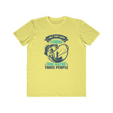 I Only Care About Fishing And Maybe Three People, Men's Lightweight Fashion Tee
