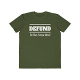 Defund the Main Stream Media, Men's Lightweight Fashion Tee