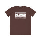 Defund the Main Stream Media, Men's Lightweight Fashion Tee