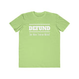 Defund the Main Stream Media, Men's Lightweight Fashion Tee