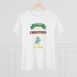 All I Want For Christmas Is You, Women's Premium Tee