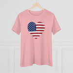 I Heart America, Women's Premium Tee