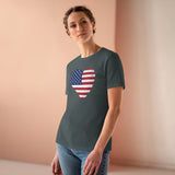 I Heart America, Women's Premium Tee