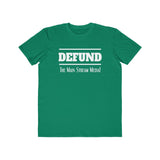 Defund the Main Stream Media, Men's Lightweight Fashion Tee