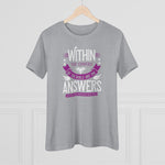 Within The Covers Of The Bible Are The Answers For All The Problems Men Face, Women's Premium Tee