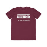 Defund the Main Stream Media, Men's Lightweight Fashion Tee