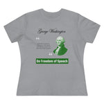 On Freedom Of Speech, Women's Premium Tee