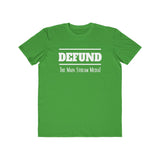 Defund the Main Stream Media, Men's Lightweight Fashion Tee