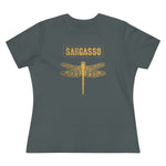 Gold Holistic Dragonfly, Women's Premium Tee