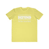 Defund the Main Stream Media, Men's Lightweight Fashion Tee