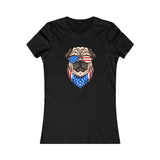 Patriot Dog, Women's Favorite Tee