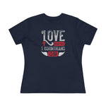 Love Never Fails, Women's Premium Tee